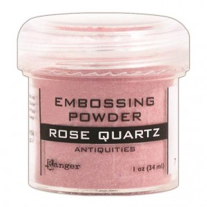 Пудра для эмбоссинга Rose Quartz, розовая