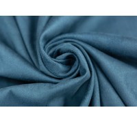 Двусторонняя замша Премиум, пыльно-синий , 33х70 см