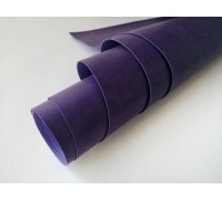 Переплётный кожзам, матовый тёмно-фиолетовый, 32х70 см